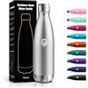 JAPORIA Borraccia Termica 750ml, Borraccia Acciaio Inox Doppia Parete Isolata, senza BPA Antigoccia, Bottiglia Riutilizzabile per Adulti, Ragazzi, Palestra, Viaggio, Scuola