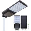 Solarsys - Lampione Solare LED Esterno 40W 9200lm con Telecomando e Sensore PIR Disattivabile, CCT 3000K/6000K, IP65, Luce Solare Potente per Giardino Vialetto e Cortile