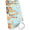 SilverRack - Tappetino da bagno antiscivolo per bambini 100x40 cm - Antiscivolo per vasca da bagno senza BPA - Tappetino da bagno per bambini - per neonati e bambini - Tappetino antiscivolo - Bath Mat