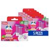 Duck Fresh Discs - Dischi Gel Igienizzanti WC, Fragranza Ibisco, Anguria & Prugna, Formato Scorta da 10 Ricariche e 60 Dischetti
