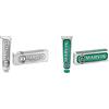 Marvis Dentifricio per Fumatori con Menta Sbiancante, 85 ml & Dentifricio Strong Mint, 85ml