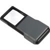 Carson ottico 5 x minibrite LED lente d' ingrandimento lente asferica estraibile con custodia protettiva