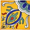 Tumia LAC Piastrelle Ceramica Messicane Talavera - Orlando Artigianali Piastrelle Cucina, Bagno, Sottopentola e Fai-da-Te, Decorativo stile Mediterraneo - Pacco da 10