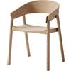 Muuto - Poltrona Cover - Legno naturale - Rovere naturale - Designer Thomas Bentzen