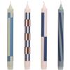 Hay - Candela lunga - Multicolore - Stearina vegetale