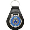 Family-crests Portachiavi In Pelle Con Lo Stemma Reale Francese