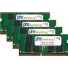 PHS-memory Kit di memoria RAM PHS-memory da 64 GB (4x16 GB) per Dell Precision 7710 DDR4 SO DIMM 2133MHz (SP150930)
