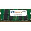 PHS-memory 16GB di memoria RAM per Toshiba Tecra A40-D-10F DDR4 SO DIMM 2400MHz (SP269060)