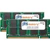 PHS-memory Kit di memoria RAM PHS-memory 4GB (2x2GB) per Intel D510MO DDR2 SO DIMM 800MHz PC2-6400S (SP265222)