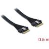 Delock Cavo Slim SAS SFF-8654 8i PCIe 4.0 0,5 m