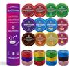 BEAOTINWIN Set di 12 pastiglie doccia per aromaterapia, set di bombe da doccia biologiche vegane, antistress e cura di sé, regalo di compleanno per donne e madri