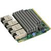 Supermicro SIOM 4X RJ45 scheda di interfaccia e adattatore Interno RJ-45 (SIOM RJ45,RJ-45, X550, 10GbE) [AOC-MTG-I4TM-O]