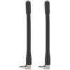 VBESTLIFE 2Pcs Connettore CRC9 Antenna 3DBi 4G LTE per E3372 E8372 E353 E367 E3131 E122 E8278 E156 e E156G E160 E160E E160G E161 E169 E122 E176G K3520 E1762 E1820 UMG181 UMG1691