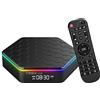 EASYTONE Android TV Box 12.0, Android Box 4GB RAM 32GB ROM Quad-Core Cortex-A53 CPU WiFi6 Bluetooth 5.0 HDMI 2.0 LAN Ethernet 3D 6K HD H.265 Dual WiFi Smart TV Box