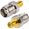 Vecys Adattatore antenna 4G SMA adattatore TNC femmina a SMA femmina 2G 3G 4G LTE Antenna Router CB Antenna Radio WiFi WiMax Antenne Wireless