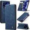 Azororo Cover per Xiaomi 17 Pro Max 5G, Premium PU Pelle Custodia, Magnetica Carta Fessura Portafoglio Case, Flip Cavalletto Custodia per Xiaomi 17 Pro Max - Blu
