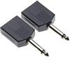 Keple Spina jack mono da 6,35 mm a 2 prese jack mono da 6,35 mm gemelle Adattatore doppio mono 1/4 Y, Confezione da 2