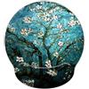 eyscar Tappetino per mouse per computer Van Gogh,Tappetino Mouse con Poggiapolsi, Gaming Tappetino Mouse Ergonomico Supporto per Polsoi, Base di Gomma Mouse Pad per Computer, Notebook e Laptop
