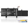 K KYUER C41N1804 Laptop Batteria per Asus ZenBook Pro 14 UX450 UX450F UX450FD UX450FDX UX450FDA UX480 UX480F UX480FD-BE042T BE001T BE010T BE012T BE012R BE021T BE027T E1053T UX450FD-BE049T BE072T BE014T BE023T