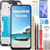 YHX-OU 6.5'' Nero+Telaio Incell Schermo per Samsung Galaxy A25 5G A256U A256B LCD Display Touch Screen Digitizer Ricambio Assembly con Utensili Inclusi
