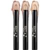 Boobeen 3PCS Crema Ombretto Matita Crayon Impermeabile Ombretto Brightener Stick Shimmer Ombretti Penna Creare Glitter Trucco Occhi, Facile da Usare