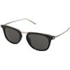 Saint Laurent SL 753 002 | Occhiali da Sole Graduati o Non Graduati | Prova Online | Unisex | Metallo | Quadrati | Marrone, Argento, Havana | Adrialenti