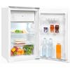 Exquisit EKS5131-4-E-040D - Frigorifero da incasso da 88 cm, con congelatore a 4 stelle, colore: Bianco