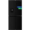GEDTECH Frigorifero multiporta GMP470BL Inox 470L (301L + 169L) - No Frost (Nero)