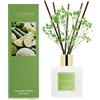 COCORRÍNA Diffusore Profumo Ambiente, 200ml Diffusore Profumato Cucumber Melon con Bastoncini Diffusore di Olio Essenziale di Fragranza per la Casa per la Decorazione della Mensola del Bagno