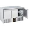 Saladette 3 Porte GN 1/1, con Piano in Acciaio Inox, +0°C/+8°C