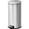 EKO Genie Pattumiera da Cucina 30 L con Pedale in Acciaio Inox