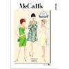 McCall's MCCALLS M8466K5 - Abito sottoveste da donna e soprabito trasparente K5 (8-10-12-14-16)