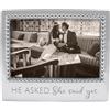 MARIPOSA He Asked. She Said Yes Frame, Argento, 10,2 x 15,2 cm