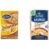 Riso Scotti - Riso Integrale 10' - Riso per Risotti, Insalate e Contorni - 1 kg & Basmati Integrale - Riso Basmati Pronto in 10' - 500 gr