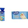 Riso Scotti - Risette 100% Riso - Gallette di Riso Senza Glutine Bio - Confezione da 150 gr & Crackers di Riso 100% Senza Glutine Bio - Snack Salati Biologici - 8 Porzioni Singole