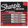 Sharpie Sanford Sharpie Extreme Pennarelli permanenti 4/Pkg-nero