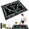 ZLXHDL 90 x 60 cm, tappetino da allenamento per calcio, 3,5 mm, fango di silice di alghe, tappetino da calcio antiscivolo, tappetino da calcio per allenamento e calcio