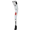 CARALL Cavalletto Bici, Altezza Regolabile 33-37.5cm, Montaggio Sul Telaio, Universale Per Bici Da Corsa,Mountain Bike MTB,Bici Da Città, Per Bicicletta Da 22''-28'' (BIANCO)