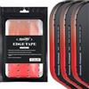 Amoswiz Pickleball, nastro protettivo per bordi, 3 pezzi, sfumato | Gradiante rosso a nero a blu, adatto per pagaie da 13 mm, 16 mm e 20 mm, larghezza 26 mm