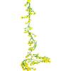 CEWUDA Ghirlanda Fiori Finti Gialla 200 cm Ghirlanda Primaverile Margherite Finte per Decorazioni Vite Piante Rampicanti Finte per Camere Mantello Giardino Festa Matrimonio Nozze Arco