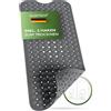 SilverRack Tappetino da bagno 100 x 40 cm (antracite) - Tappetino antiscivolo per vasca da bagno senza BPA per bambini e neonati - Tappetino da doccia resistente alla muffa e lavabile in lavatrice -