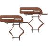foxydry - Adattatore per il corpo rotondo, in alluminio e acciaio inossidabile, resistente, antiruggine per il corpo rotondo di diametro compreso tra 40 e 65 mm