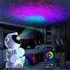 LAMPET Proiettore Galassia Astronauta 2.0 Con Lampada Luna - Timer, Telecomando, Luci RGB Regolabili 360° - Argento - 3