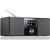 Kärcher Radio Internet Karcher DAB 7000i (DAB+ / FM-RDS, WLAN e Bluetooth, porta USB, AUX-IN) nero