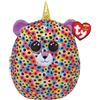 TY Squish a boos Giselle, animaletti giocattolo, multicolore, peluche, dai 3 anni in su, leopardo, Giselle