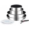 Tefal Ingenio Preference ON L97497, Set misto, Acciaio inox, Acciaio inox, Titanio, Nero, Acciaio inox, Acciaio inox