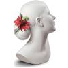 Lladrò LLADRO' - Figura statua porcellana Busto donna Lily con fiori