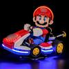 BRIKSMAX Luci led per LEGO Super Mario Mario Kart - Mario & Standard Kart 72037 - Kit Illuminazione per Modelli Lego 72037- Non Include Set Originale