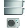 Daikin CONDIZIONATORE DAIKIN DUAL SPLIT STYLISH 18000+18000 BTU SILVER WIFI INVERTER 3MXM68A A+++