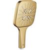 GROHE MANOPOLA DOCCIA GROHE RAINSHOWER SMARTACTIVE 130 CUBE A TRE GETTI ORO SPAZZOLATO